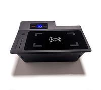 MEXWLOP Caricabatterie for telefono con ricarica wireless QI for auto da 15 W, custodia di ricarica rapida, supporto for telefono, piastra di ricarica, pad CRV CR-V 2017-2021 Caricabatterie wireless p