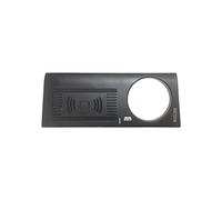 MEXWLOP Caricabatterie wireless for auto, portabicchieri, supporto for telefono, bracciolo, telaio, accessori interni, scheda di ricarica rapida Qi, for, A6 C8 2018 2019 2020 Caricabatterie wireless