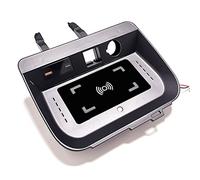 MEXWLOP Caricatore Senza Fili for auto QI Caricatore Del Telefono 15w Custodia di Ricarica Veloce Accessori Del Supporto Del Telefono, for, for Toyota, for, for RAV4, 2019 2020 2021 Caricabatterie w