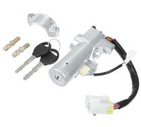 MEXWLOP Cilindro di blocco accensione con chiavi -, for NISSAN, Frontier Metal Silver Tone 1 set blocco interruttore accensione auto