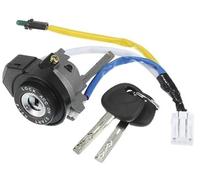 MEXWLOP Cilindro di blocco accensione con chiavi - Gruppo di blocco cilindro interruttore accensione auto -, for Kia, Optima 2016-2020 grigio metallizzato - 1 set Blocco dell'interruttore di accension