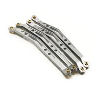 MEXWLOP Collegamento dell'asta di Collegamento del Cambio della Sospensione Superiore e Inferiore for Auto RC 1/10 Crawler, for assiale, for Wraith 90018 Braccio di Sospensione(Upper-Titanium)