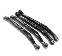 MEXWLOP Collegamento dell'asta di Collegamento del Cambio della Sospensione Superiore e Inferiore for Auto RC 1/10 Crawler, for assiale, for Wraith 90018 Braccio di Sospensione(Upper-Black)