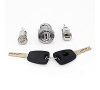 MEXWLOP Con chiavi a lama SIP22 3 pezzi Set completo Cilindro cilindro serratura porta bagagliaio porta accensione, for Fiat, for Peugeot, Boxer, for Citroen, Jumper dal 2006 in poi serratura porta au