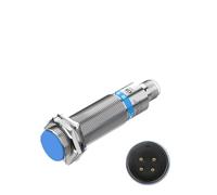 MEXWLOP Connettore M18 Sensore di prossimità induttivo NPN PNP M12 4 pin Serie plug-in Distanza di collegamento 5 mm 8 mm 10-30 V CC Interruttore metallico Sensore di prossimità(5mm Ac 2-wire Nc)