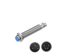 MEXWLOP Connettore sensore interruttore di prossimità induttivo collegabile serie M8 3 pin 4 pin a filo NPN PNP Distanza di rilevamento 2 mm 1 mm 6-36 V CC Sensore di prossimità(1mm Dc 2-wire Nc)