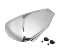 MEXWLOP Copertura batteria laterale cromata sinistra, for Harley, Sportster XL883 1200 Iron Custom 2004-2013 Copertura per batteria moto(Chrome)