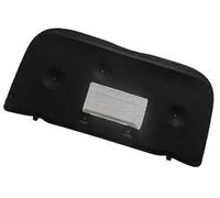 MEXWLOP Cuscinetto isolante termico in cotone for isolamento acustico del cofano motore dell'auto, for Toyota, Prado 2010-2017 2018-2020 Scudo termico del motore(Black 2018-2020)