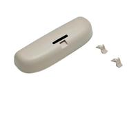 MEXWLOP Custodia for Occhiali da Sole for Auto, Scatola portaoggetti for Occhiali, for, A3 8V Q3 Q5 SQ5 Q7 A1 S3 A4 A4L A6L A7 S6 S7 S4 RS4 A5 S5 2013-2023 Portaocchiali per Auto(Beige)