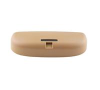 MEXWLOP Custodia for Occhiali for da Sole for Auto, for, Q2 Q3 Q5 Q7 2013-2023 Accessori for scatole di immagazzinaggio for Portaocchiali per Auto(Beige)