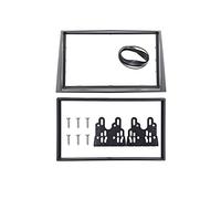 MEXWLOP Doppio 2 Din Autoradio Fascia Dash Installazione Trim Kit Face Plate Lunetta, for Opel, Astra Antara Corsa Zafira 2008-2015 Pannello di rivestimento dell'autoradio(173x98mm)
