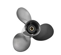 MEXWLOP Elica fuoribordo 8hp 9.9hp 10hp 15hp 20hp 9 1/4 * 10 Vite in Lega di Alluminio for Motore for Barca 3 Pale Parti for Motore Marino for Nave Elica per Barche