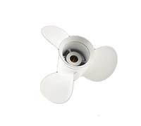 MEXWLOP Elica fuoribordo 9 7/8 * 14, for, 20hp 25hp 30hp Motore for Barca Vite in Lega di Alluminio 3 Pale 10 scanalature Parte del Motore Marino for Nave Elica per Barche