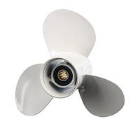 MEXWLOP Elica fuoribordo a 3 Pale in Lega di Alluminio 11 1/8 X 13-G, for, 40-60 CV Elica per Barche
