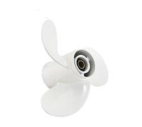MEXWLOP Elica fuoribordo, for, 9,9hp 15hp 9 1/4 * 9 Motore for Barca Lega di Alluminio Vite Parti del Motore Marino for Nave 3 Pale 8 scanalature Elica per Barche