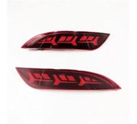 MEXWLOP Fanale posteriore 1 set, for Focus, Hatchback 2015-2018 Fanale posteriore paraurti posteriore LED Riflettore Indicatore di direzione Lampada freno Fendinebbia Gruppi ottici posteriori for auto