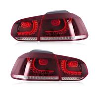 MEXWLOP Fanale posteriore a LED, for MK6, for Golf, 6 R 2008-2013 Fanale posteriore Indicatore di direzione dinamico Fendinebbia posteriore Luce freno Gruppi ottici posteriori for auto Indicatore di d