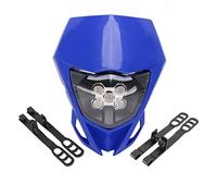MEXWLOP Faro anteriore for moto, faro, luce for lampada frontale, for Husqvarna, FC FE FX TC TE TX 125 250 300 350 450 501 FE250 FC250 FE450 Indicatore di direzione Ghost Face per moto(Blue)
