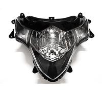 MEXWLOP Faro anteriore for motocicletta Gruppo lampada faro Alloggiamento GSXR1000 GSX-R1000 GSXR 1000 K9 2009-2017 Indicatore di direzione Ghost Face per moto