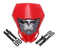 MEXWLOP Faro for moto anteriore Luce, for CRF230F CRF250R CRF250L CRF250M CRF250X CRF450R CRF450X CRF450L XR Indicatore di direzione Ghost Face per moto(Rot)