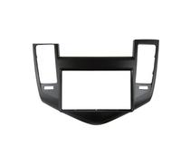 MEXWLOP Fascia radio 2 Din, for Chevrolet, Cruze, 2013 Stereo Panel Dash Mount Kit Adattatore Trim Frame Facia DVD Face Plate Finiture audio per auto(Schwarz)