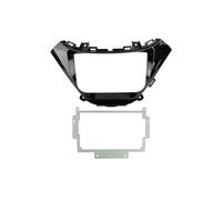 MEXWLOP Fascia radio da 9 pollici, for Chevrolet, MALIBU 2015-2016 Pannello stereo doppio Din Dash Refit Installazione kit pannello di rivestimento surround Finiture audio per auto