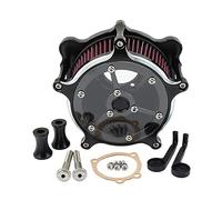 MEXWLOP Filtro dell'aria, for Harley, Dyna FXR 1993-2017 Touring Road King Softail Fat Boy Moto Filtri dell'aria Filtri Kit di aspirazione Trasparente Filtro aria per moto(MULTI)