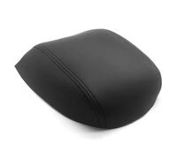 MEXWLOP For, A4 B9 2017 2018 2019 Interni auto in pelle microfibra Console centrale Bracciolo Box Cover Rivestimento protettivo Copribracciolo per auto(Schwarz)