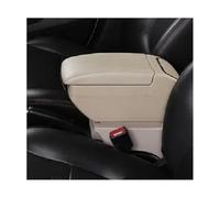 MEXWLOP For Chevrolet, for Sail 2010-2014 Scatola bracciolo for auto Scatola portaoggetti for console centrale con portabicchieri Accessori auto USB Bracciolo per auto(BLACK F Beige No Usb)