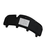 MEXWLOP For City 2008-2014 2015-2019 Cofano Motore Anteriore Suono Isolamento termico Tampone di Cotone Isolamento Termico Zerbino Copertura Scudo termico del motore(BLACK 2015-2019)