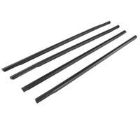 MEXWLOP, for Civic, 2016 2017 2018 2019 Finestra di automobile Guarnizione for finestra in vetro Modanatura Trim Finestra for auto Vetro Striscia di pressione impermeabile Guarnizioni for finestre St