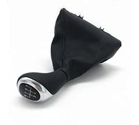 MEXWLOP For, F30 F31 F32 F33 F34 F35 F36 Leva del pomello del cambio manuale con collare for custodia con ghetta Pomello del cambio(BLACK 5 Speed)