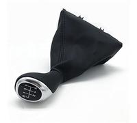 MEXWLOP For, F30 F31 F32 F33 F34 F35 F36 Leva del pomello del cambio manuale con collare for custodia con ghetta Pomello del cambio(BLACK 6 Speed)