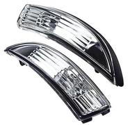 MEXWLOP For Ford, Fiesta, B-Max 2008-2017 Specchietto laterale Indicatore di direzione Ripetitore Lampeggiante 1547274 1748313 (coppia sinistra destra) Spia luminosa dello specchietto