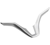 MEXWLOP for HR-V HRV, for Vezel, 2014-2018, Accessori for Rivestimento del Volante dell'auto Adesivi for Copertura Decorazione del Volante dell'auto in ABS Cromato Adesivo per Rivestimento Volante