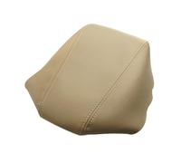 MEXWLOP For Hyundai, for Genesis, 2009 2010 2011 2012 2013 2014 Auto In Pelle Microfibra Centro di Controllo Coperchio Bracciolo Box Cover Adesivo Trim Copribracciolo per auto(Beige)