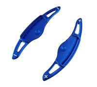 MEXWLOP For Hyundai, I30 SR SW PD 2019, for Veloster JS 2021, for Ioniq, for Kona, for auto elettriche, adesivi for estensione cambio al volante Sostituzione del cambio al volante dell'auto(Blue)