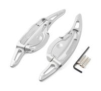 MEXWLOP For Hyundai, LA Festa 2019 Estensione del cambio al volante dell'auto in alluminio CNC, for LA Festa 2019-2020 Leva del cambio(Silver)