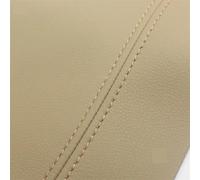 MEXWLOP For Hyundai, Tucson 2006 2007 2008 2009 2010 2011 2012 2013 Center Console Bracciolo Box Cover In Pelle Microfibra di Protezione Trim Copribracciolo per auto(Beige)
