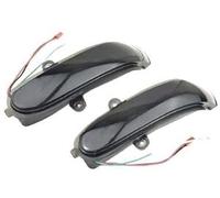 MEXWLOP For Mercedes-Benz, Classe C W203 W211 S203 CL203 2001-2007 Indicatore di direzione dinamico a LED Luce specchietto laterale (blu giallo) Spia luminosa dello specchietto(Blue Yellow)