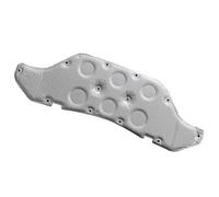 MEXWLOP For Mercedes, for Benz, GLA H247 2020 Auto Cofano Motore Anteriore Isolamento Tampone di Cotone Suono Tappetino Termico Cotone Insonorizzato con Fibbia Scudo termico del motore(Silver)