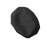 MEXWLOP For NISSAN, Qashqai, 2008 2009 2010 2011 2012 2013 2014 2015 2016 2017 Rivestimento della scatola del bracciolo di controllo centrale in pelle microfibra Copribracciolo per auto(Schwarz)