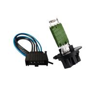 MEXWLOP For Peugeot, 206 307, for Citroen, C3 for Xsara Picasso Riscaldatore ventilatore Motfor Resist, for linea di cablaggio 6450JP 6445ZL 6445KL Riscaldatore del motore(BLACK Resistor and Line)
