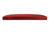 MEXWLOP For Renault, for Clio II MK2 1998-2006 Auto Rossa Terza Luce Freno Centrale Montaggio Alto Lampada di Arresto Automatica Lente ROSSA affumicata 7700410753 Terza luce di stop(LED Red Lens)