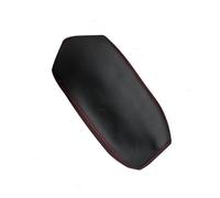 MEXWLOP For Skoda, for Octavia, 2015 2016 2017 2018 Interni auto in pelle microfibra Center Console Coperchio Bracciolo Box Cover Protezione Trim Copribracciolo per auto(Black-red line)