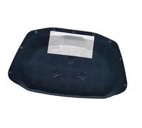 MEXWLOP For Skoda, for Octavia, A5 2007-2015 Cofano motore auto isolamento acustico e termico cotone insonorizzazione copertura tappetino termico di protezione dal calore(Black Aluminum Foil)