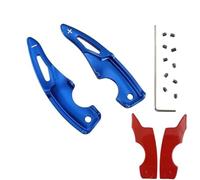 MEXWLOP For Subaru, BRZ S ZC6 ZD8 TS Limited Type-RS, for Toyota, 86 GTS GR Sport 2017+ Adesivi for estensori del cambio al volante dell'auto Sostituzione del cambio al volante dell'auto(Blue)