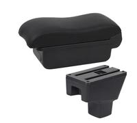 MEXWLOP For Sx4 2006-2018 Car Center Center Console portaoggetti bracciolo con accessori interni USB Accessori auto Bracciolo per auto(BLACK A2 Black Line No Usb)