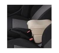 MEXWLOP For Sx4 2006-2018 Car Center Center Console portaoggetti bracciolo con accessori interni USB Accessori auto Bracciolo per auto(BLACK B Style Beige 3usb)