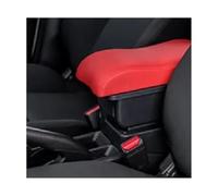 MEXWLOP For Sx4 2006-2018 Car Center Center Console portaoggetti bracciolo con accessori interni USB Accessori auto Bracciolo per auto(BLACK A4 Red No Usb)